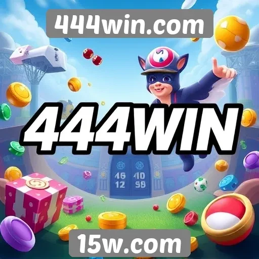 Variedade de jogos disponíveis em 444win.com